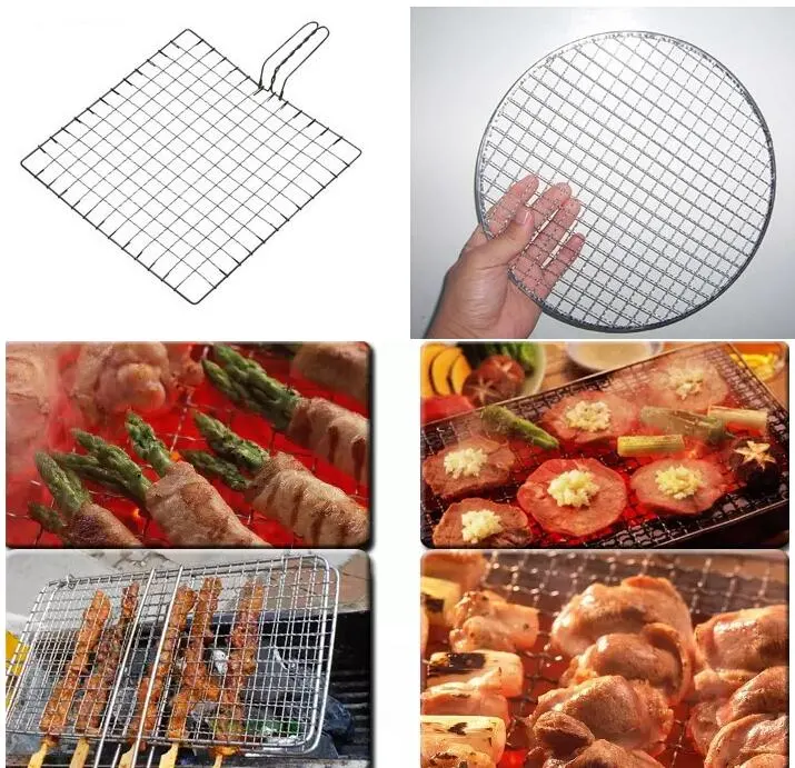 Mild Steel Galvanized Wire Barbecue Grill Mesh