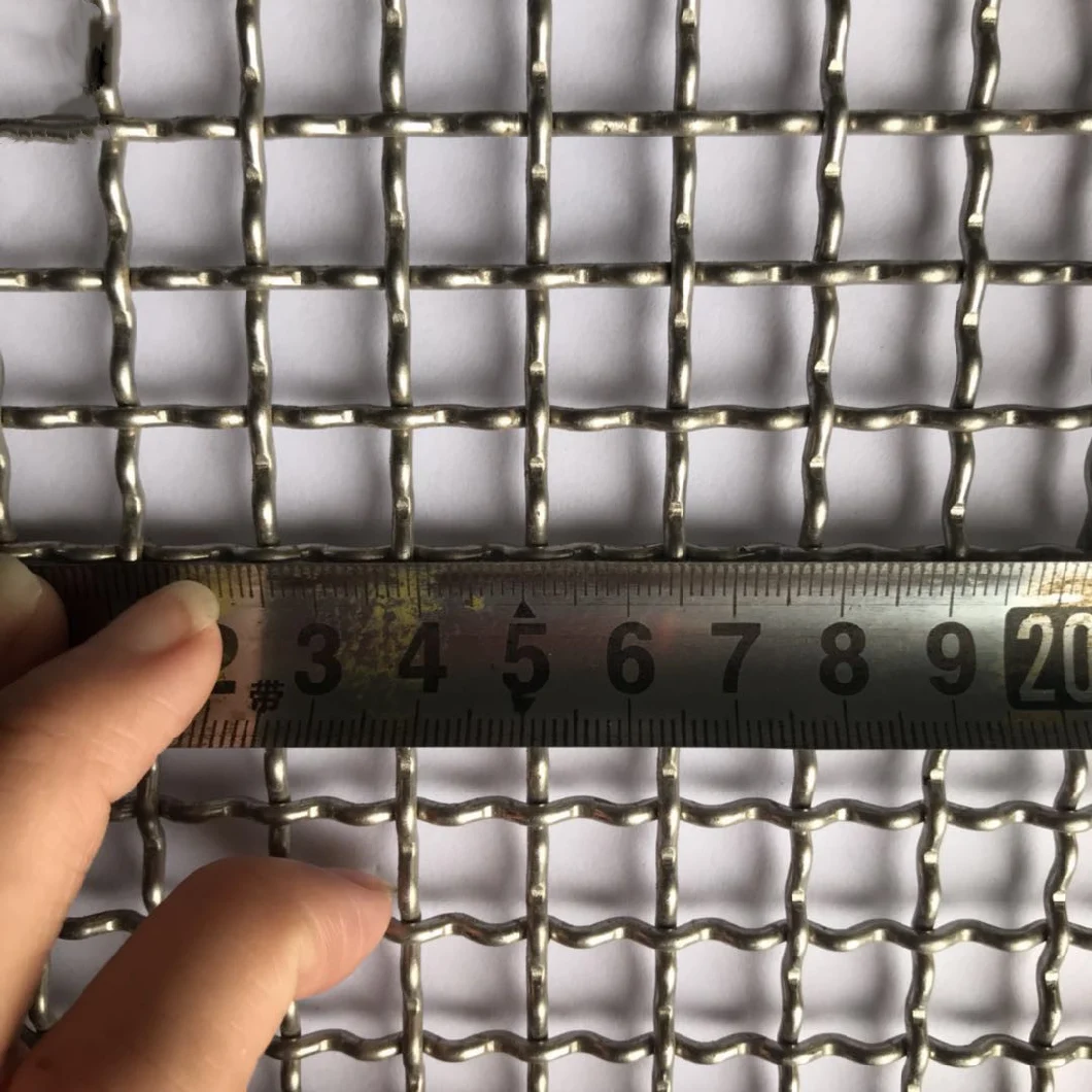 Galvanized Stainless Steel Wire Mesh Crimped Wire Mesh for BBQ