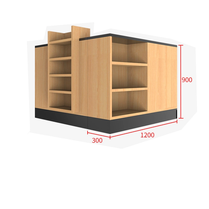 Display Shelf Gondola Shelf/Mini Store Advertising Units Cardboard Case for Chain Racks Wine Supermarket Rack Corner Cashier