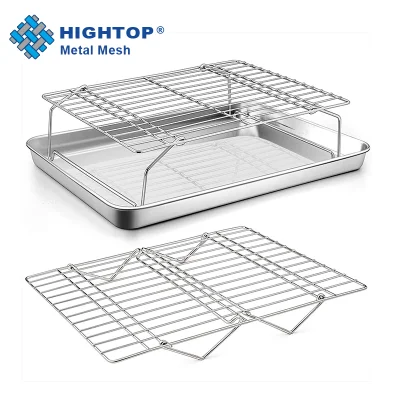 China Collapsible Kitchen Bakery Wire Backbleche Kühlregal Grillgitter