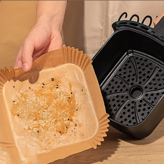 Air Fryer Einweg-Pergamentpapier Liner Airfryer Backpapier 100 Stück 50 Stück