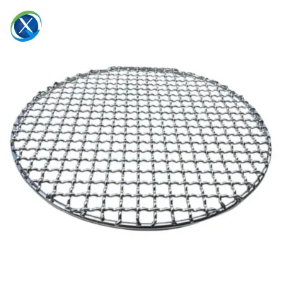 SS304 BBQ Barbecue Grill Mesh 24–30 cm Packadge Edge mit Griff